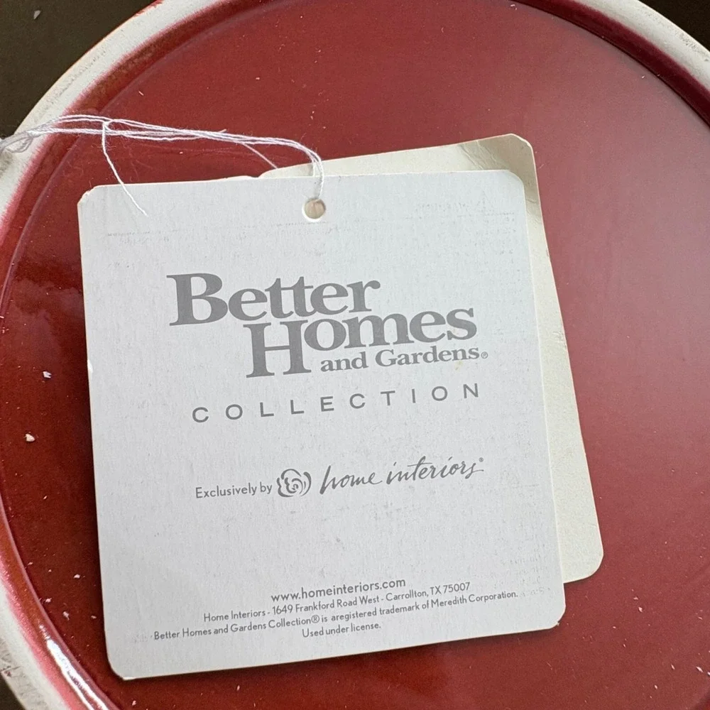Better Homes Gardens Hanging Candle Holder Set 7 Pc Metal Glass Red‎ Traditional